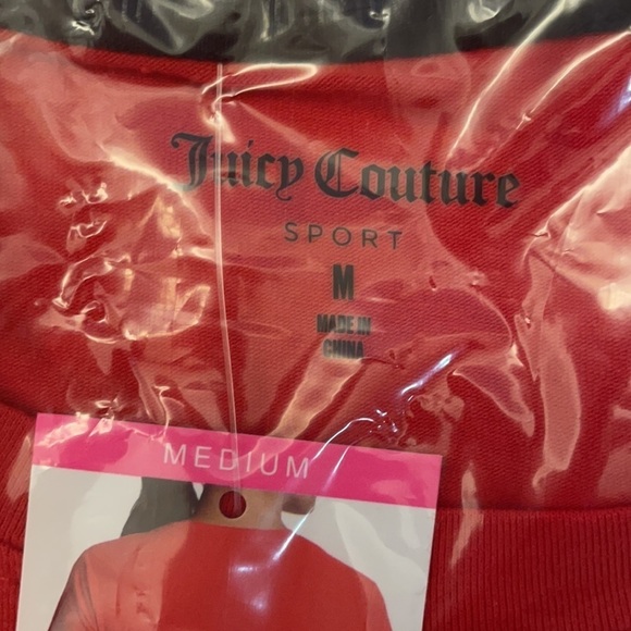 New Juicy Couture Women's Sport Foil Script Tee - Picture 4 of 11